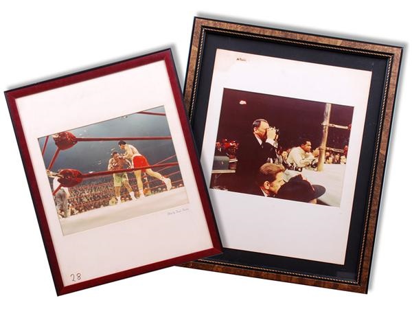 Muhammad Ali & Boxing - Oversized Photos Taken at the Ali vs Frazier Fight by Frank Sinatra (2)