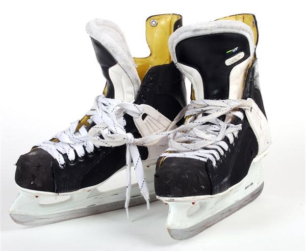 - 1992-93 Mario Lemieux Pittsburgh Penguins Game Worn Skates