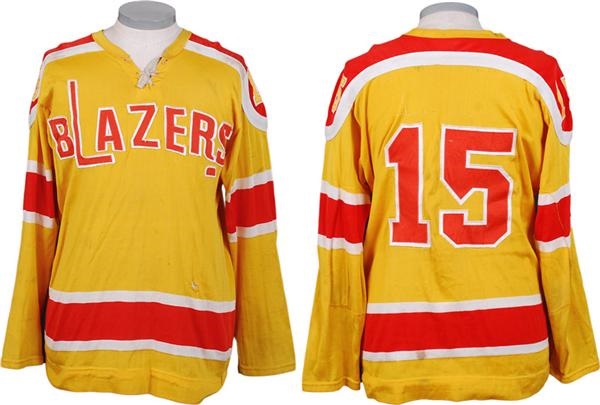 - 1973-75 Vancouver Blazers WHA Game Worn Jersey