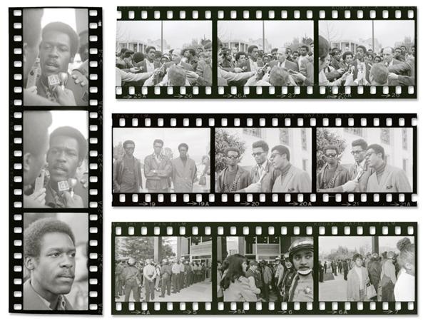 Civil Rights - 1960's Black Panthers Original Negatives (155)