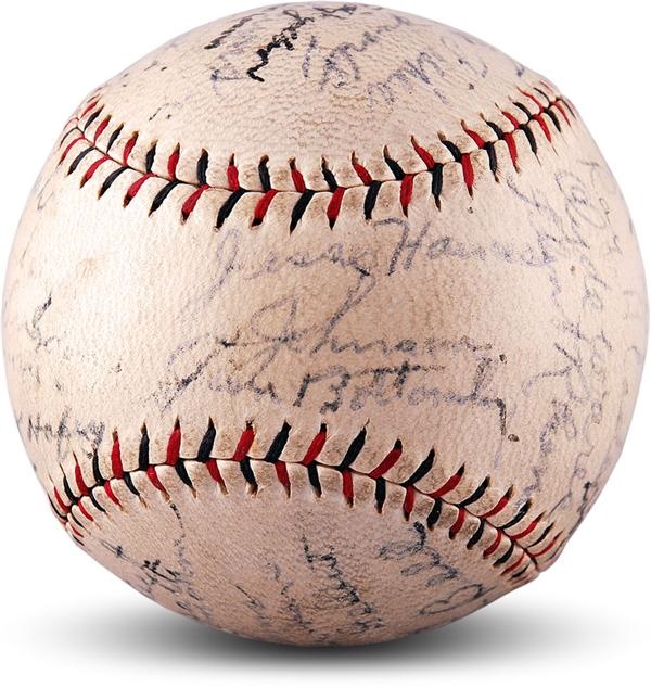 Baseball Autographs - 1930 St Louis Cardinals NL Champions Team Signed Baseball