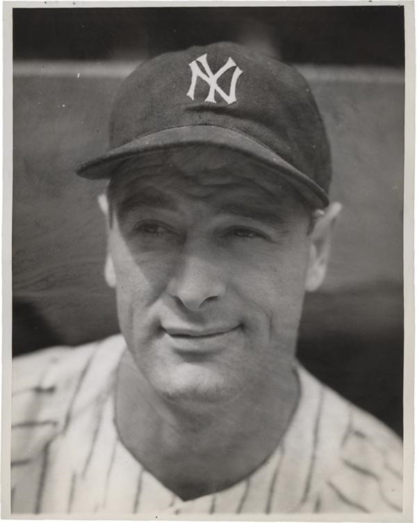 - The Finest Lou Gehrig Photograph You May Ever See (1939)