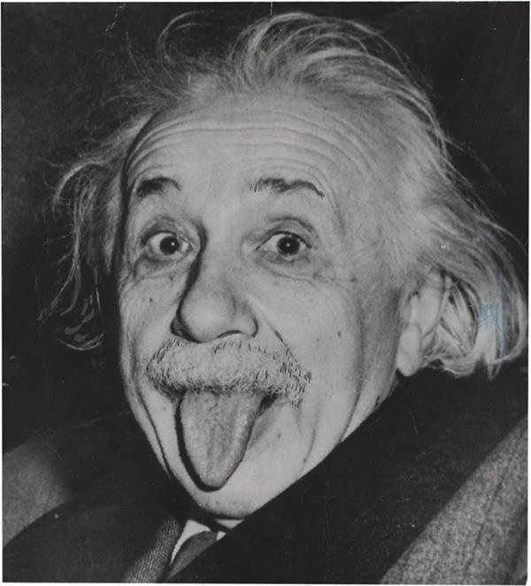 - Einstein Sticking out his Tongue (1951)