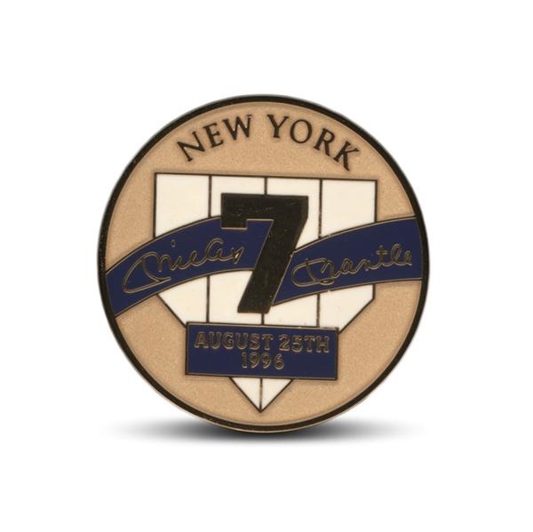 - Mickey Mantle Day Pin from August 25, 1996