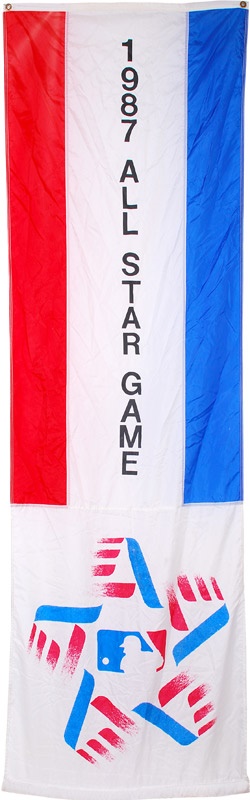 - Large 1987 Baseball All-Star Game Street Banner