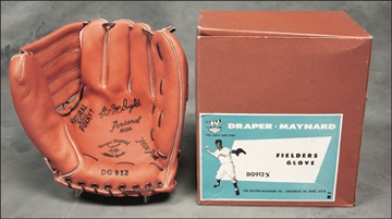 Baseball Equipment - Gil McDougal Fielder's Glove in Original Picture Box