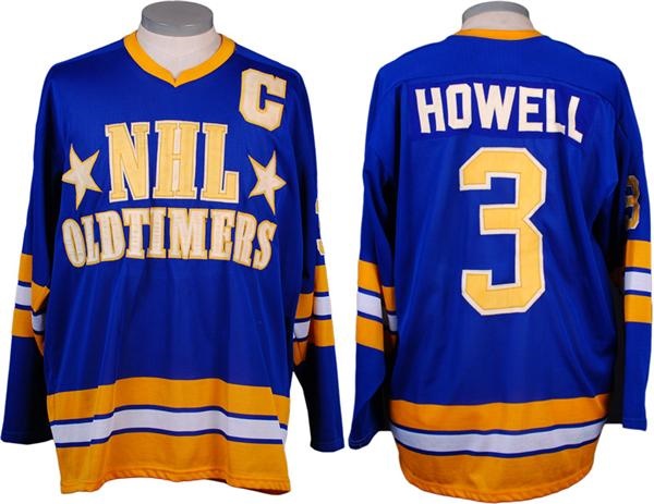 - Harry Howell NHL Old Timers Game Worn Jersey