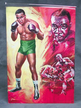 - Sonny Liston with Cassius Clay