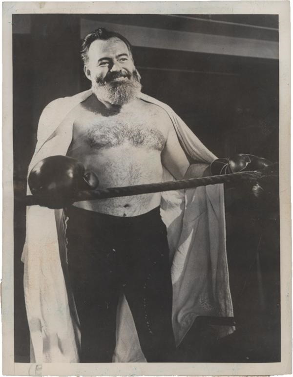 - Ernest Hemingway as a Wrestler (1944)