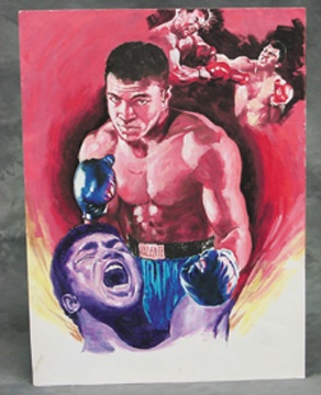 Muhammad Ali & Boxing - Muhammad Ali with George Foreman