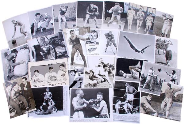 Sports Photographs 1920's-1980's (400+)