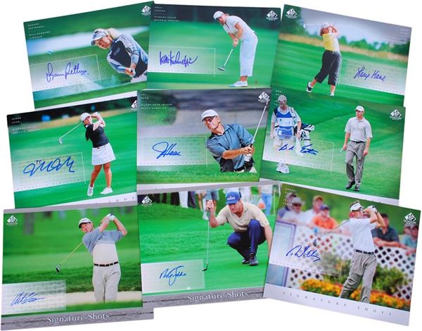 Autographed Upper Deck Golf Photos (25)