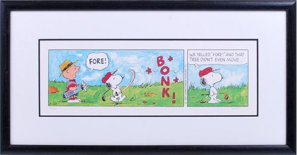 - "Peanuts on the Links" Golf Display from 1994