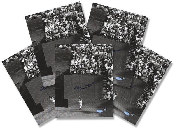 Willie Mays The Catch Signed Photo's Steiner Say Hey Holograms (5)