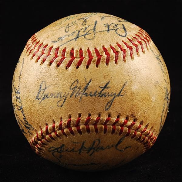 Baseball Autographs - 1958 Pittsburgh Pirates Team Signed Baseball