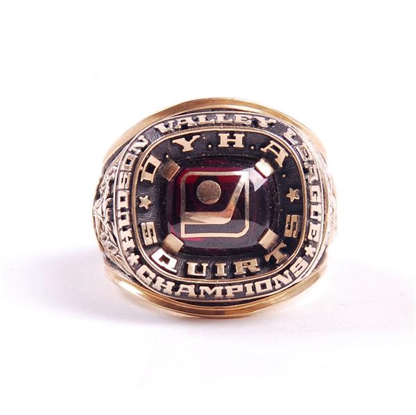- Hudson Valley League Hockey Champions Ring