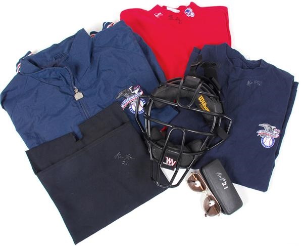 Baseball Equipment - American League Umpire Ken Kaiser Signed Equipment (6)
