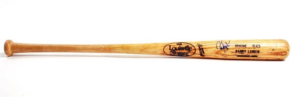 Baseball Equipment - 1990s Barry Larkin Cincinnati Reds Game Used Baseball Bat