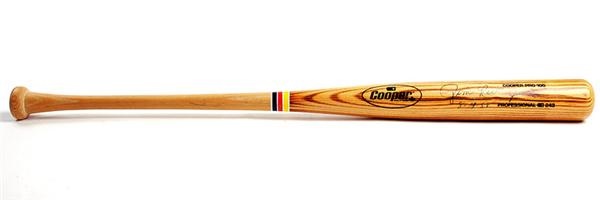 Baseball Equipment - 1988 Jim Rice Red Sox Game Used & Signed Baseball Bat