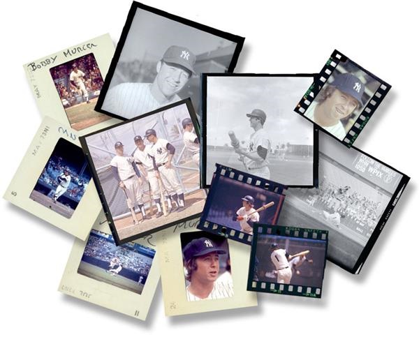 - 1970s Bobby Murcer Yankees Slides and Negatives (12)