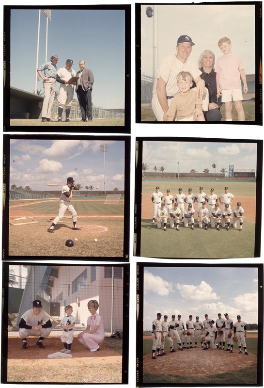- 1970s New York Yankees Color Transparencies (6)