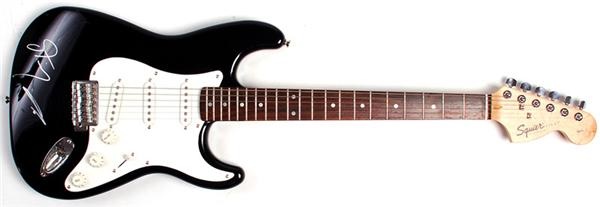 The Police Singer "Sting" Signed Fender Strat Guitar