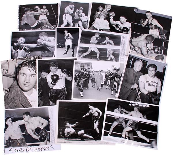 Muhammad Ali & Boxing - Vintage Boxing Wire Photographs (450+)
