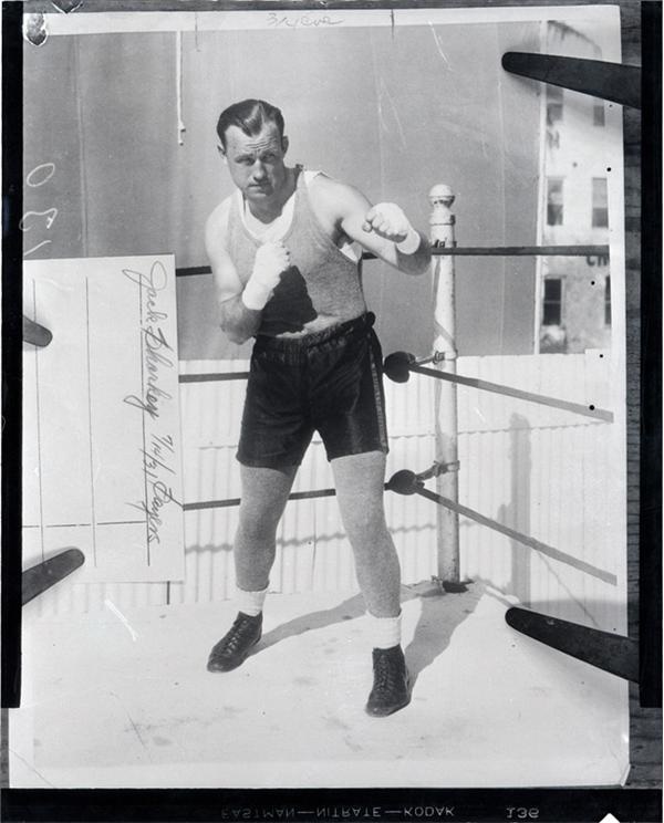 Muhammad Ali & Boxing - 1920s Boxer Jack Sharkey Negatives (4)