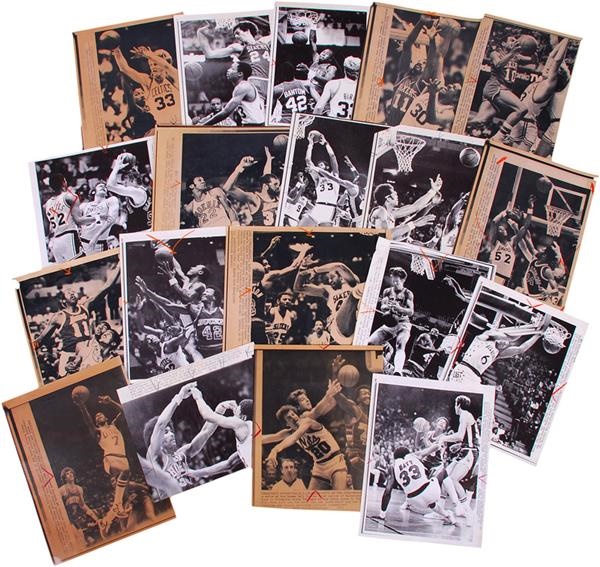 - 1980s/90s NBA Basketball Wire Photos (100+)