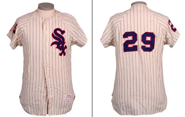 Baseball Equipment - Frank Kreutzer 1963 Chicago White Sox Game Used Jersey