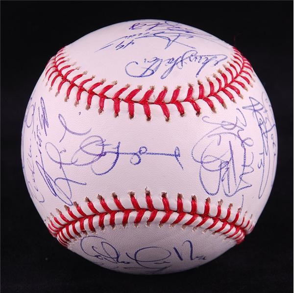 Baseball Autographs - 2006 Detroit Tigers American League Champions Team Signed Baseball