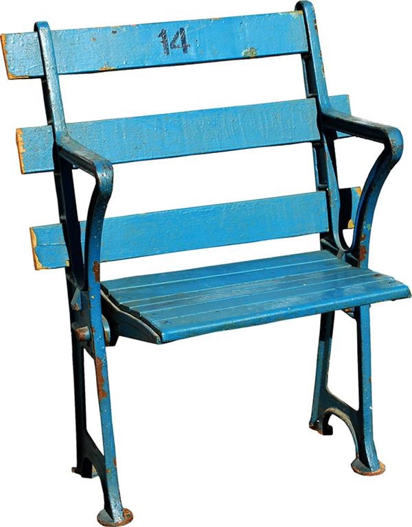 - Original Yankee Stadium Blue Seat