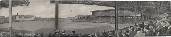 1911 Chicago White Sox Panoramic Postcard