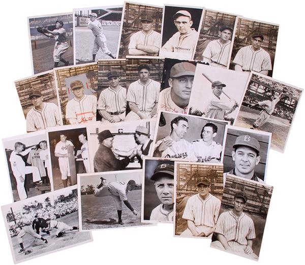- Pre-1950 Brooklyn Dodgers Player Photographs (23)
