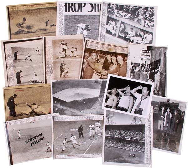 - 1941-1949 Brooklyn Dodgers World Series Wire Photos (24)