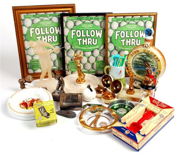 - Golf Display Collectibles Collection with Better Pieces (30+)