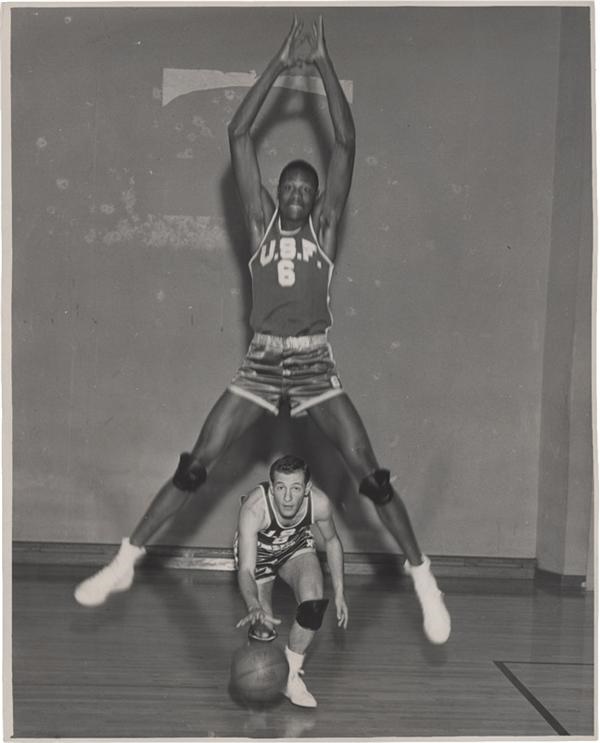 - Bill Russell Pre-NBA Basketball Photographs (2)