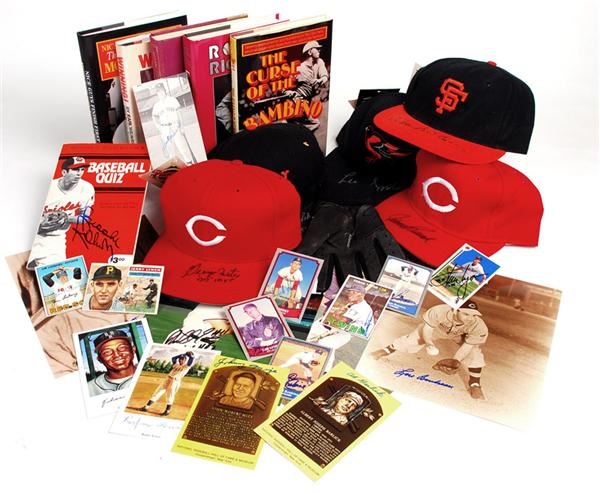 Baseball Autographs - Baseball Autograph Collection with Hall of Famers (100+)