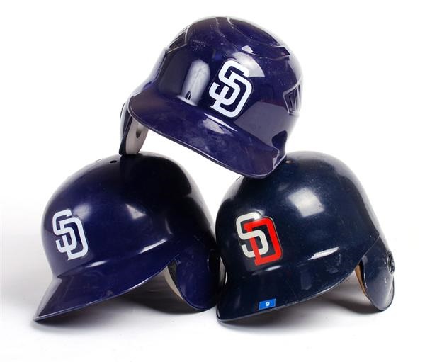 Baseball Equipment - San Diego Padres Batting Helmets (3 Differet Styles)