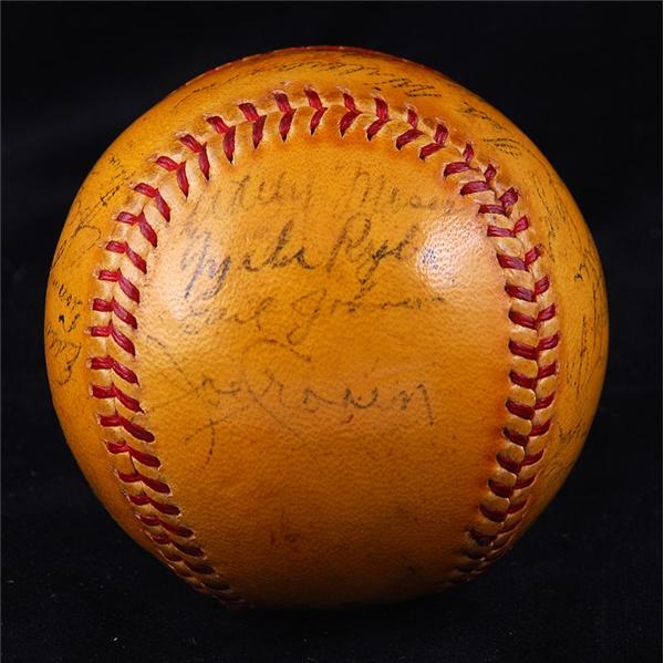 Baseball Autographs - 1954 Boston Red Sox Team Signed Baseball