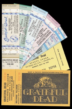 - Grateful Dead Unused Ticket Collection (7)