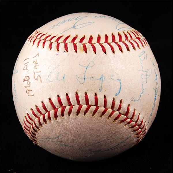 Baseball Autographs - 1960 American League All-Star Team Signed Baseball