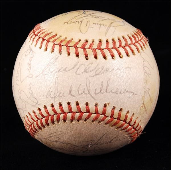 Baseball Autographs - 1974 American League All-Star Team Signed Baseball