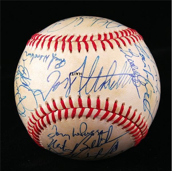 1984 American League All-Star Team Signed Baseball