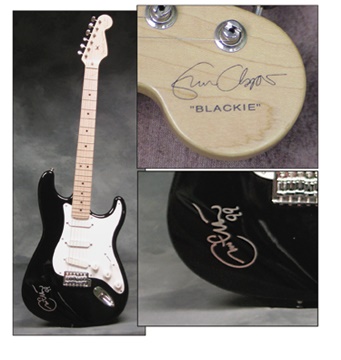 - Eric Clapton Signed "Blackie" Guitar