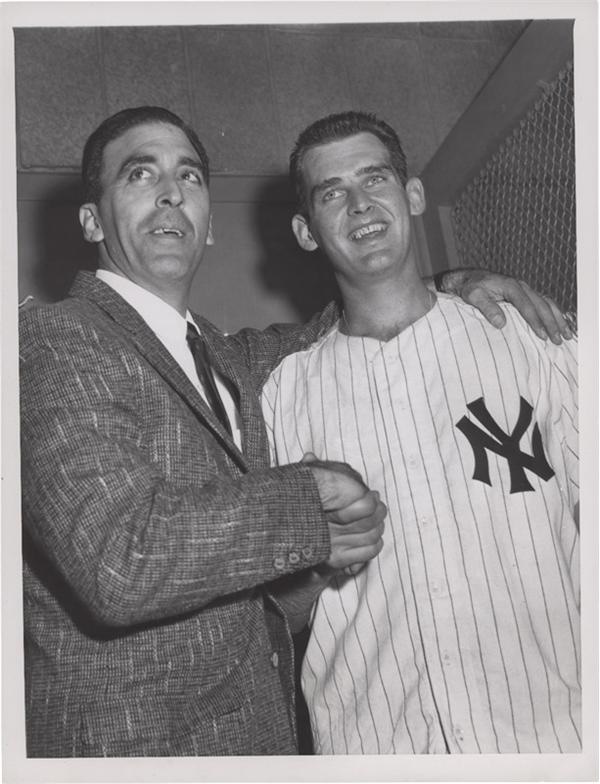 Don Larsen Perfect Game World Series Photo (1956)