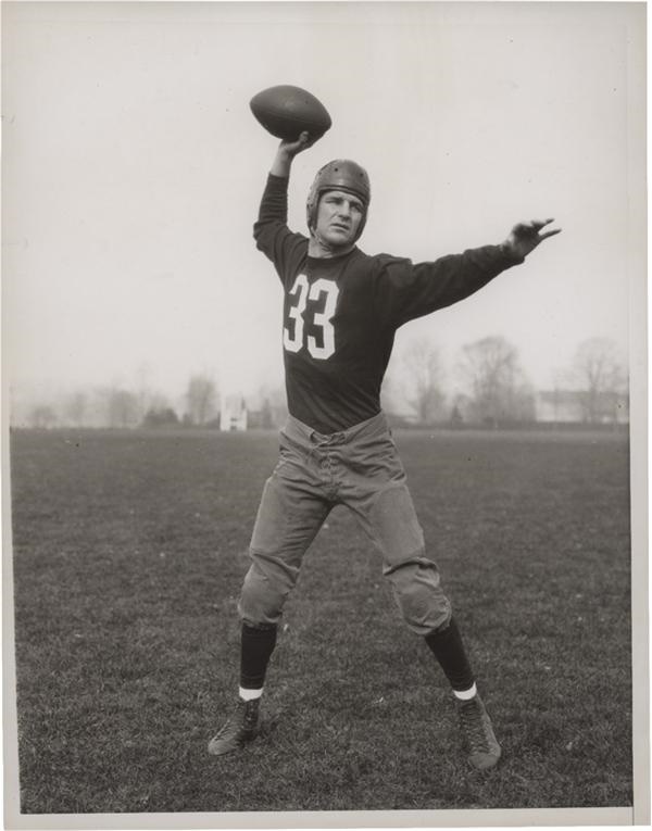 Sammy Baugh of the Washington Redskins (1939)