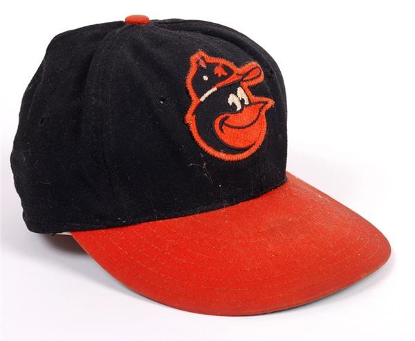 Baseball Equipment - Earl Weaver Baltimore Orioles Game Used Cap