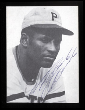 - Roberto Clemente Signed Photograph