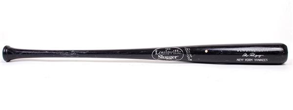 Baseball Equipment - Alex Rodriguez New York Yankees Game Used Baseball Bat